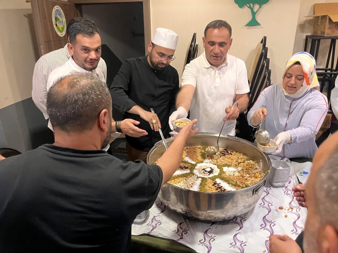 ÇATALZEYTİNLİ HEMŞERİLERİMİZLE AŞURE BEREKETİ