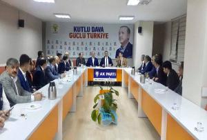 İlçe Başkanımız; Sivil Toplum ve Halkla ilişkiler Komisyon  Toplantısına Katıldı