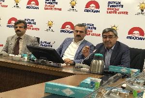 Sivil Toplum ve Halkla İlişkiler birim başkanları toplantımızı icra ettik.